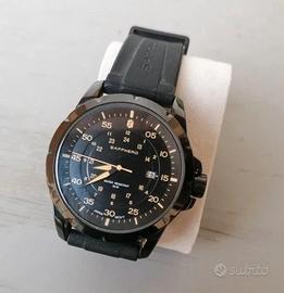 Orologio sapphero nero da uomo