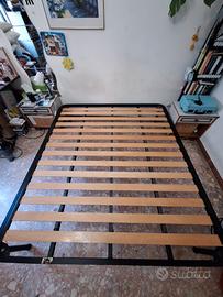 rete matrimoniale a doghe larghe 