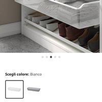 Ikea KOMPLEMENT 6 cestelli in rete, 100x35