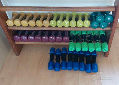 Manubri palestra Stock