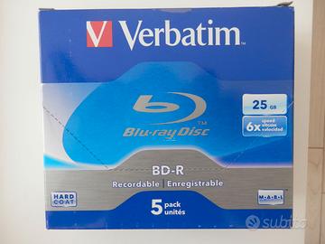 Verbatim BD-R 25GB 6x blu ray disc