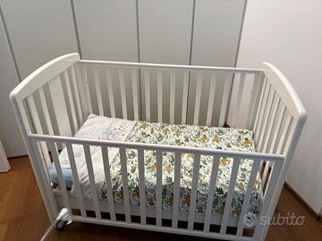 Lettino bianco my teddy italbaby