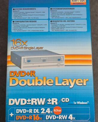 Masterizzatore Sony Double Layer DVD