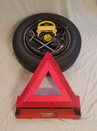 Ruota di scorta + kit emergenza