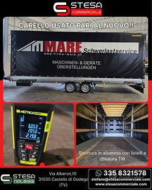  RIMORCHIO HUMER con telone - PARI AL NUOVO (USATO