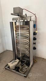 Girarrosto kebab gyros doner elettrico completa
