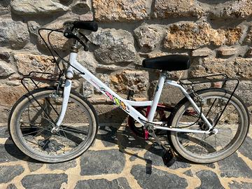 Bicicletta bimba 3/6 anni ruote diam 18’’