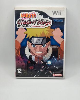 NARUTO CLASH OF NINJA REVOLUTION NINTENDO WII