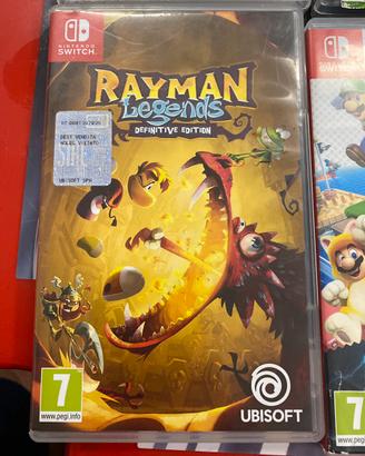 Rayman legends gioco nintendo switch