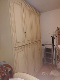 Armadio 4 ante in legno