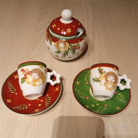 Thun set 2 tazzine da caffè con zuccheriera 