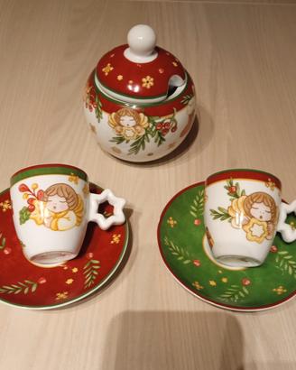 Thun set 2 tazzine da caffè con zuccheriera 