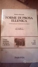 LIBRO FORME DI PROSA ELLENICA