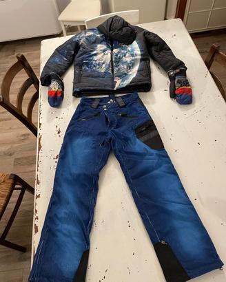 Completo sci o snowboard ragazzo 14 anni