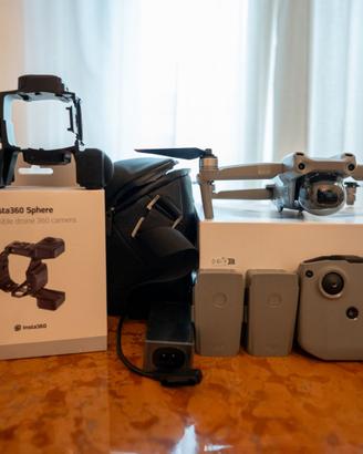 DJI Air2S e Insta 360 Sphere combo