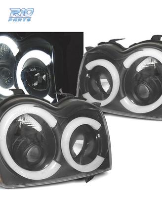FARI PER JEEP GRAND CHEROKEE 05-08 EDIZIONE NERA