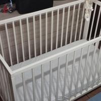 Lettino Ikea 60×120 cm, con materasso