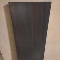 3 Mensole con pioli a scomparsa Nero Rovere Ikea