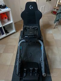 Postazione logitech Trophy + G29