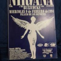 locandina concerto nirvana stampa