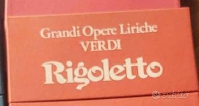 COFANETTO CON DISCHI IN VINILE VERDI IL RIGOLETTO