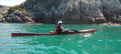 kAYAK Inuk in carbonio CS canoe
