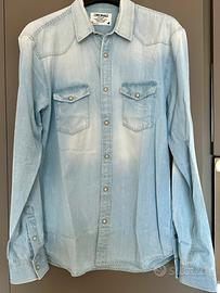 Camicia jeans Jack & Jones taglia L con misure