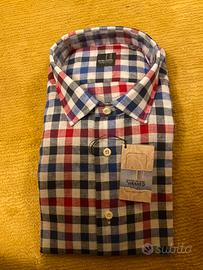 Camicia Bottega Artigiana Washed quadri multicolor
