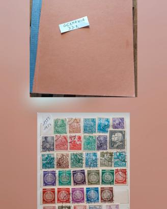 Album 350 francobolli Germania DDR