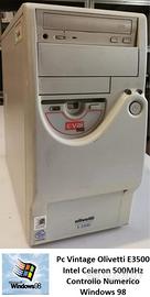 Pc Vintage Windows 98 Olivetti E3500 Celeron 500MH