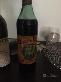 Vecchia bottiglia elisir china