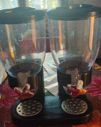 Dispenser cereali doppio 