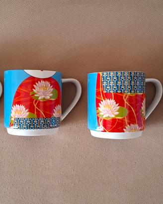 set di 4 tazze 