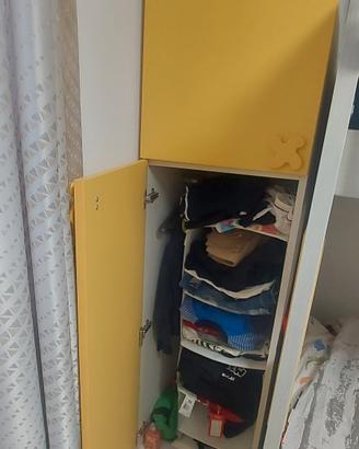 camera da letto per due a castello come nuova  