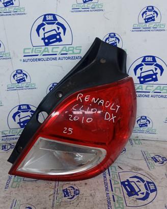 RENAULT CLIO 2010 FANALE POSTERIORE DX