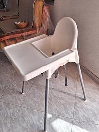 Seggiolone Ikea ANTILOP con vassoi inclusi