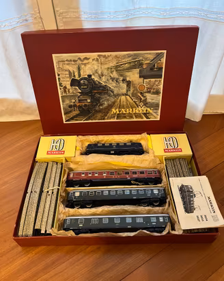 Set MARKLIN vintage 3134 + alimentatore 