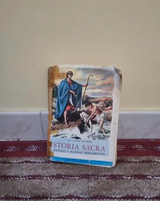Libro Storia Sacra Antico e Nuovo Testamento