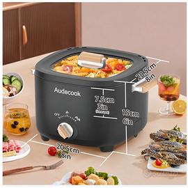Pentola Elettrica Audecook 2.5L NUOVA