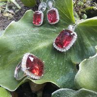 VENDUTO! Set Gioielli Rubino