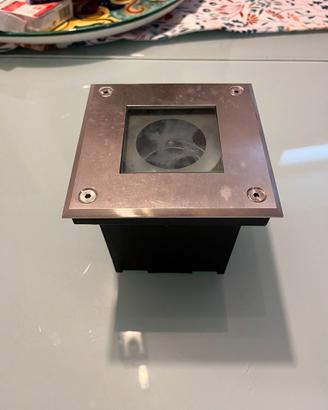 Faretti per esterno murali e incasso giardino inox