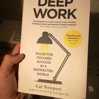 Deep Work Cal Newport in inglese