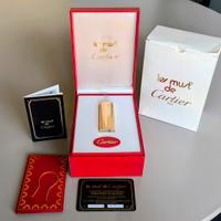 Accendino Cartier Les Must oro 18K New  Old Stock