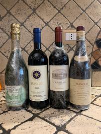 Sassicaia , Champagne e Vini di Pregio