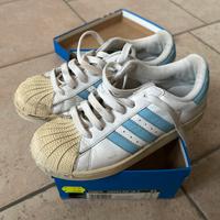 Adidas bianco e azzurro N 35