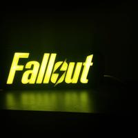 Lampada da  tavolo a tema Fallout LED USB