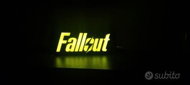 Lampada da  tavolo a tema Fallout LED USB