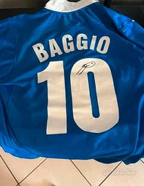 Maglia Baggio Brescia 2003-2004 autografata - RARA