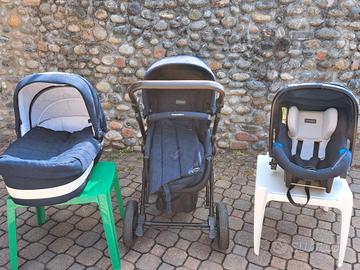 Trio Foppapedretti Iwood completo + isofix