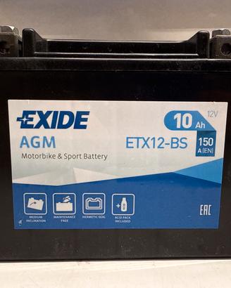 Batteria scooter ETX12BS 10AH